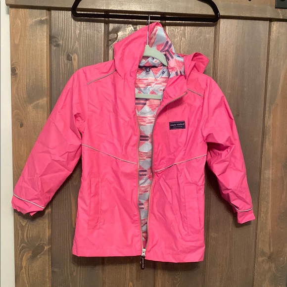 Simply Southern Pink Hooded Jacket with Patterned Lining - Picture 1 of 4